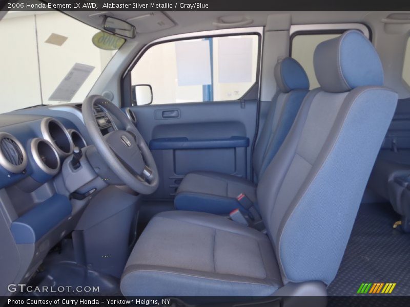 Alabaster Silver Metallic / Gray/Blue 2006 Honda Element LX AWD