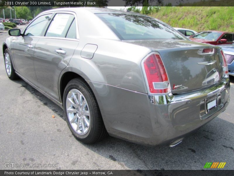 Tungsten Metallic / Black 2011 Chrysler 300 Limited