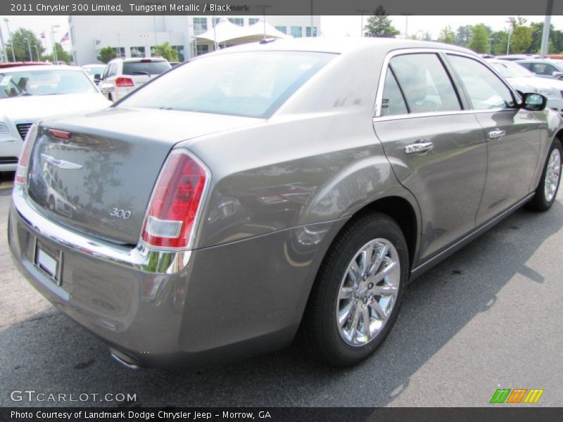 Tungsten Metallic / Black 2011 Chrysler 300 Limited