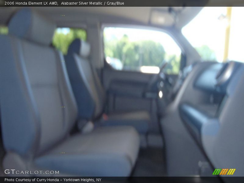 Alabaster Silver Metallic / Gray/Blue 2006 Honda Element LX AWD