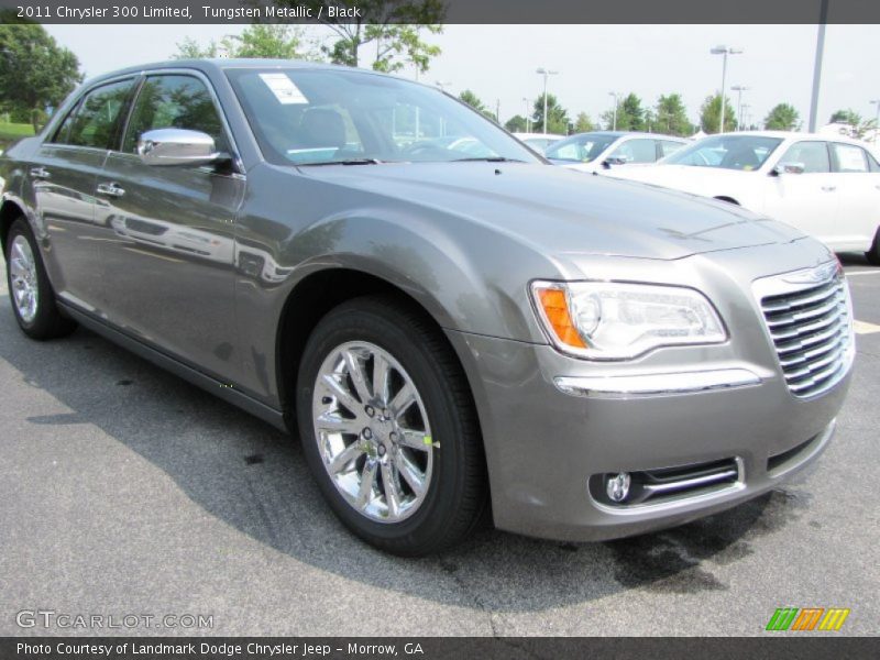 Tungsten Metallic / Black 2011 Chrysler 300 Limited