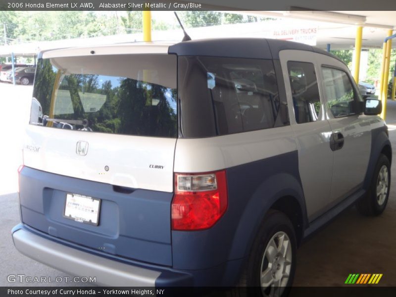 Alabaster Silver Metallic / Gray/Blue 2006 Honda Element LX AWD