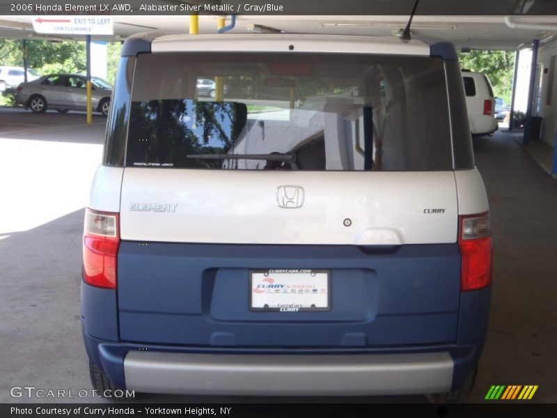 Alabaster Silver Metallic / Gray/Blue 2006 Honda Element LX AWD