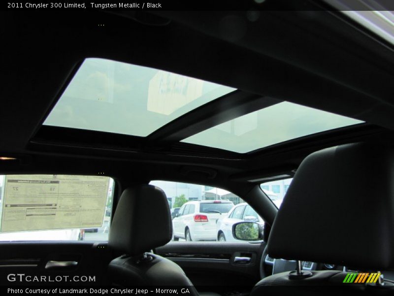 Tungsten Metallic / Black 2011 Chrysler 300 Limited