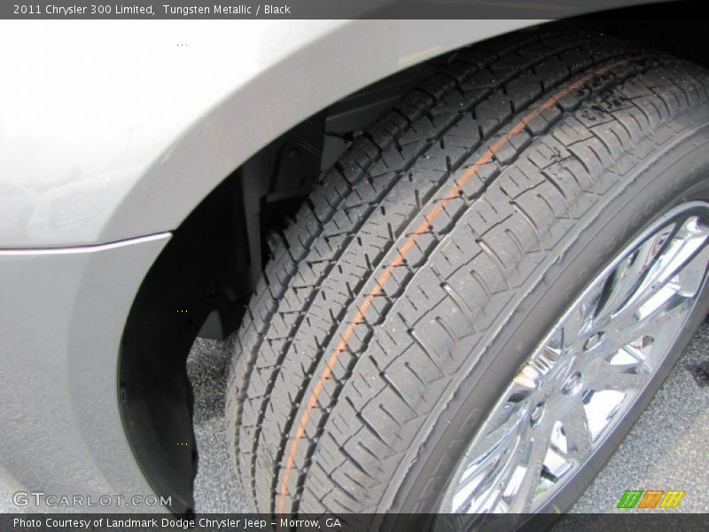 Tungsten Metallic / Black 2011 Chrysler 300 Limited