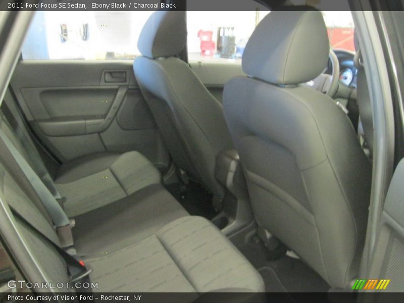 Ebony Black / Charcoal Black 2011 Ford Focus SE Sedan