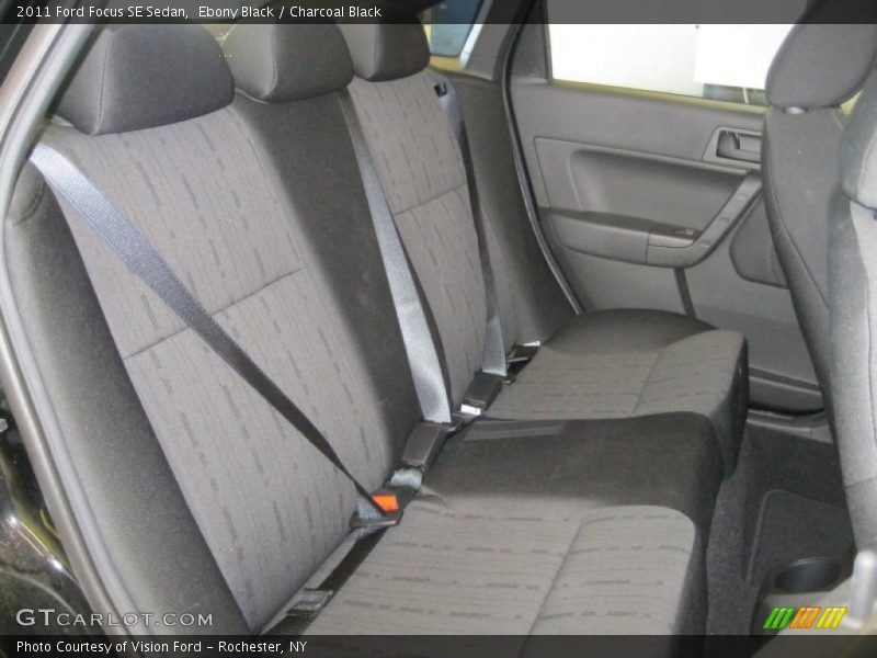 Ebony Black / Charcoal Black 2011 Ford Focus SE Sedan