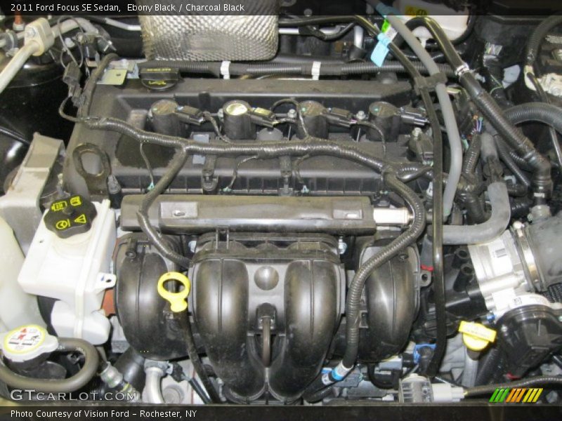 Ebony Black / Charcoal Black 2011 Ford Focus SE Sedan
