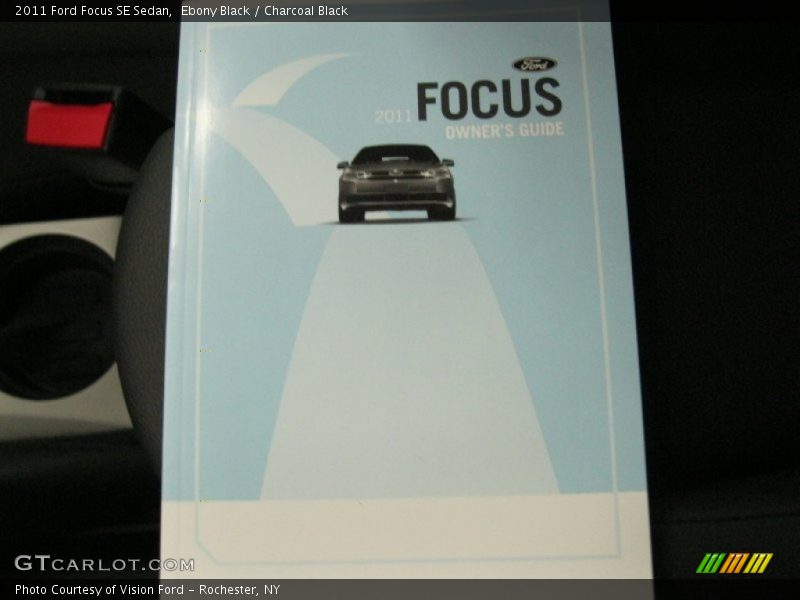 Ebony Black / Charcoal Black 2011 Ford Focus SE Sedan