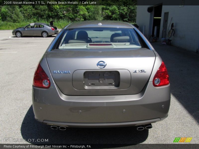 Pebble Beach Metallic / Cafe Latte 2008 Nissan Maxima 3.5 SL
