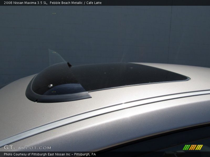 Pebble Beach Metallic / Cafe Latte 2008 Nissan Maxima 3.5 SL