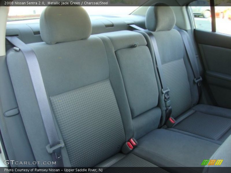 Metallic Jade Green / Charcoal/Steel 2008 Nissan Sentra 2.0