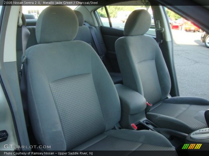 Metallic Jade Green / Charcoal/Steel 2008 Nissan Sentra 2.0