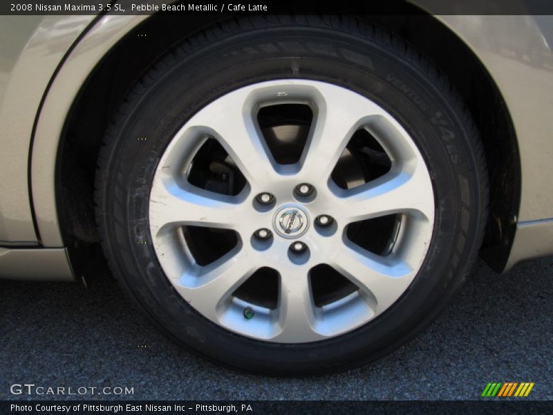 Pebble Beach Metallic / Cafe Latte 2008 Nissan Maxima 3.5 SL