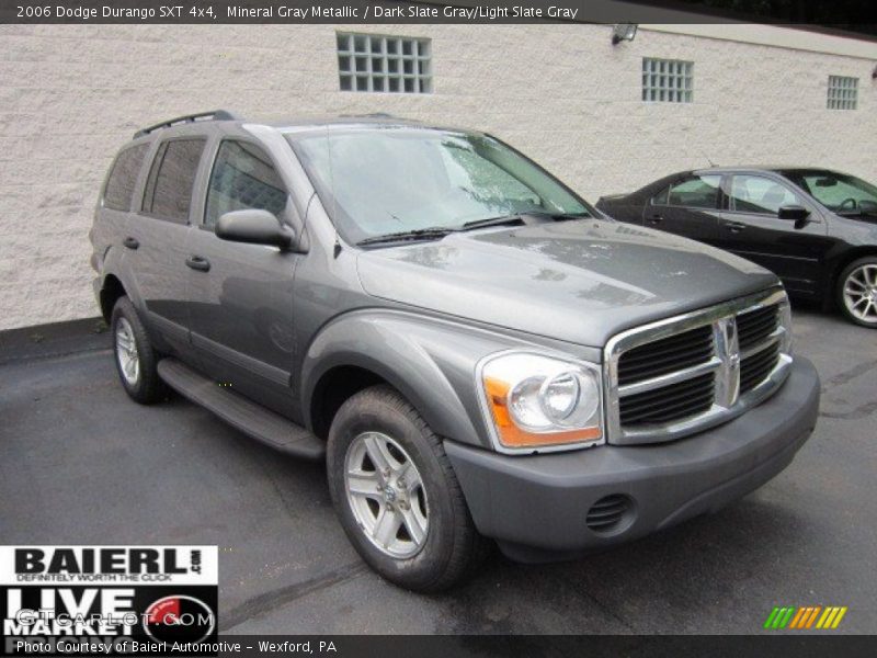 Mineral Gray Metallic / Dark Slate Gray/Light Slate Gray 2006 Dodge Durango SXT 4x4