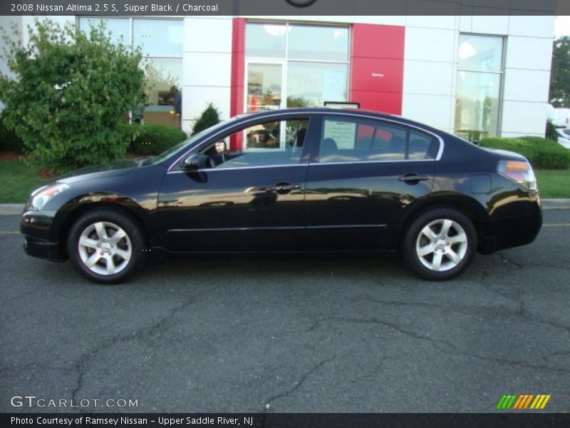 Super Black / Charcoal 2008 Nissan Altima 2.5 S