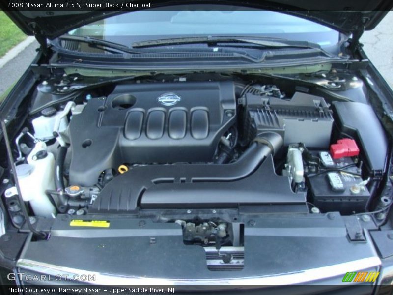 Super Black / Charcoal 2008 Nissan Altima 2.5 S