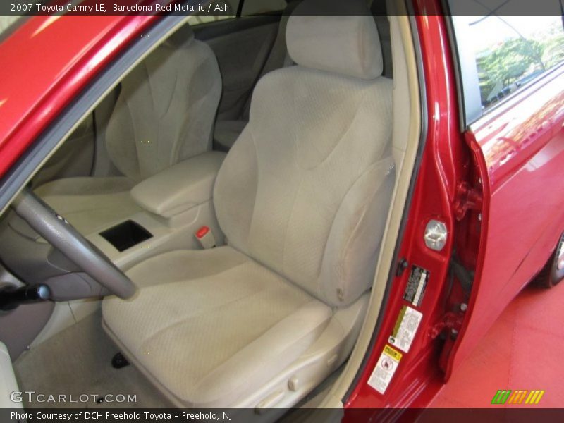Barcelona Red Metallic / Ash 2007 Toyota Camry LE