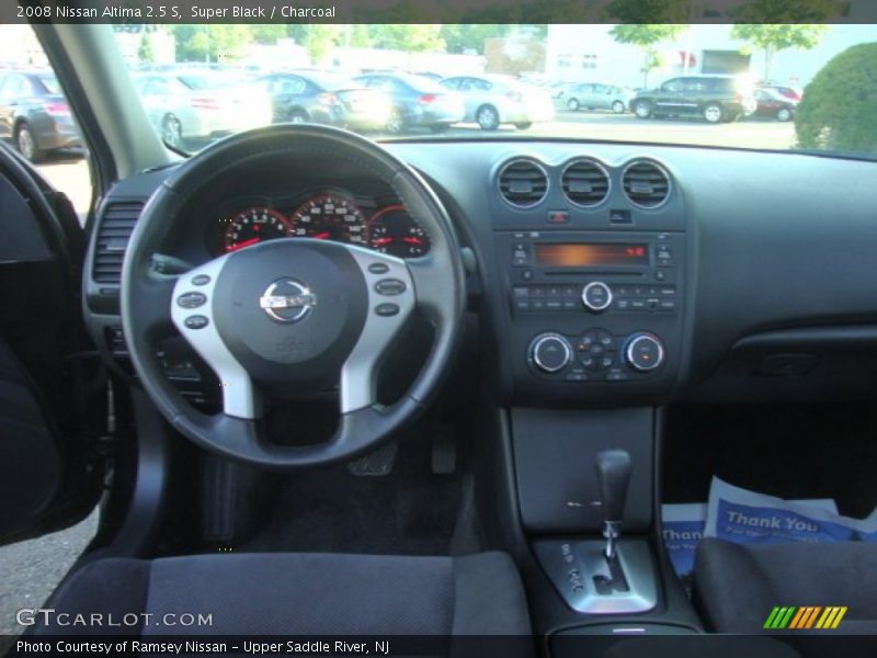 Super Black / Charcoal 2008 Nissan Altima 2.5 S