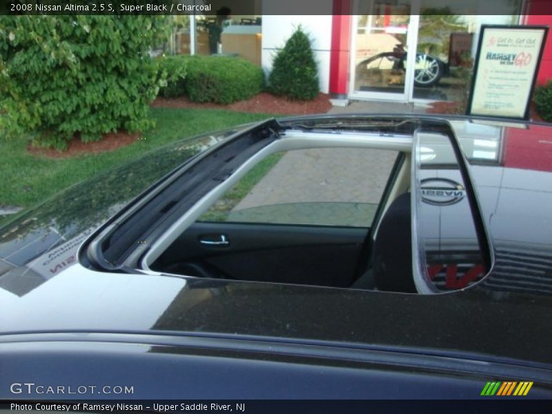 Super Black / Charcoal 2008 Nissan Altima 2.5 S