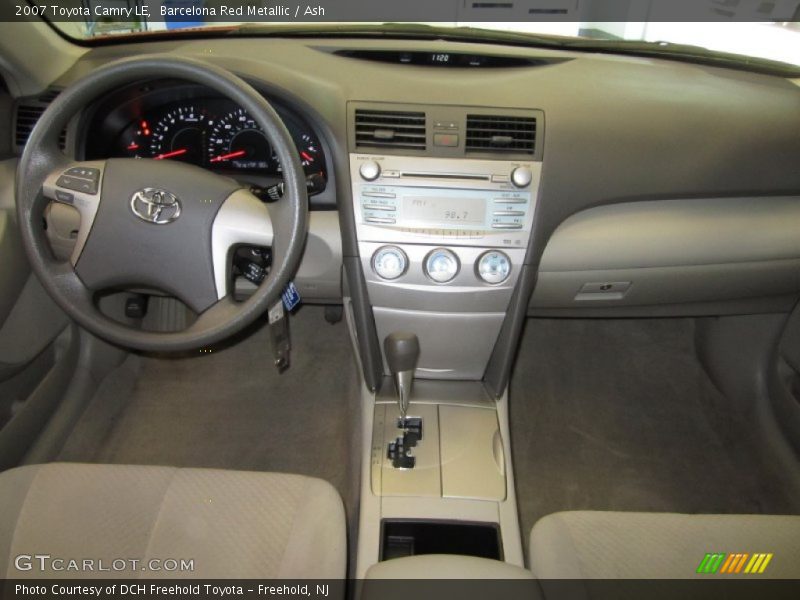 Barcelona Red Metallic / Ash 2007 Toyota Camry LE