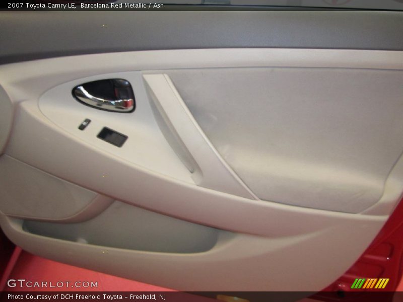 Barcelona Red Metallic / Ash 2007 Toyota Camry LE