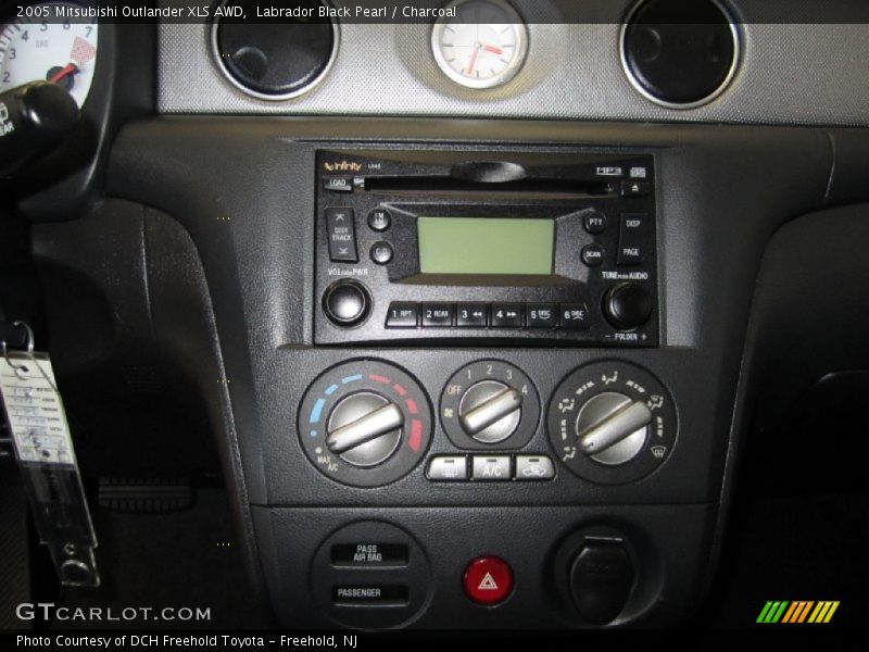 Labrador Black Pearl / Charcoal 2005 Mitsubishi Outlander XLS AWD