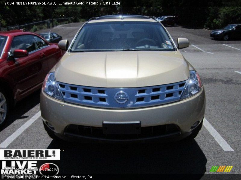Luminous Gold Metallic / Cafe Latte 2004 Nissan Murano SL AWD