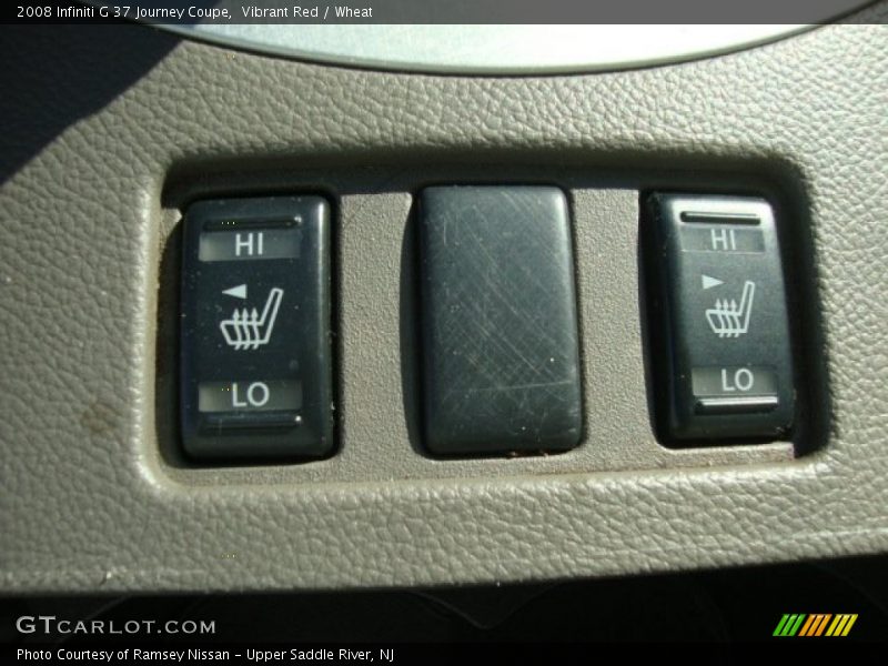 Vibrant Red / Wheat 2008 Infiniti G 37 Journey Coupe