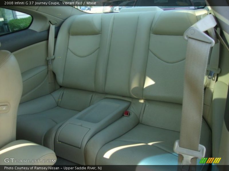 Vibrant Red / Wheat 2008 Infiniti G 37 Journey Coupe
