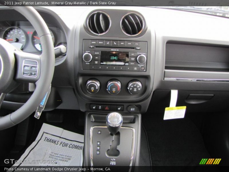 Mineral Gray Metallic / Dark Slate Gray 2011 Jeep Patriot Latitude