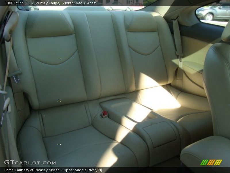 Vibrant Red / Wheat 2008 Infiniti G 37 Journey Coupe