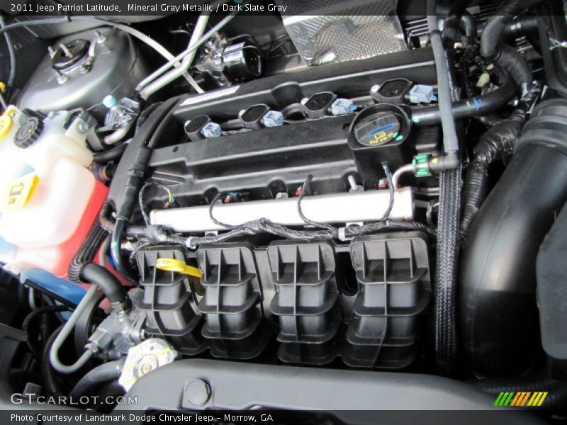 Mineral Gray Metallic / Dark Slate Gray 2011 Jeep Patriot Latitude