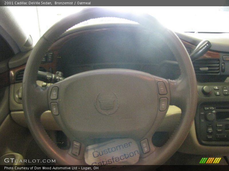 Bronzemist / Oatmeal 2001 Cadillac DeVille Sedan