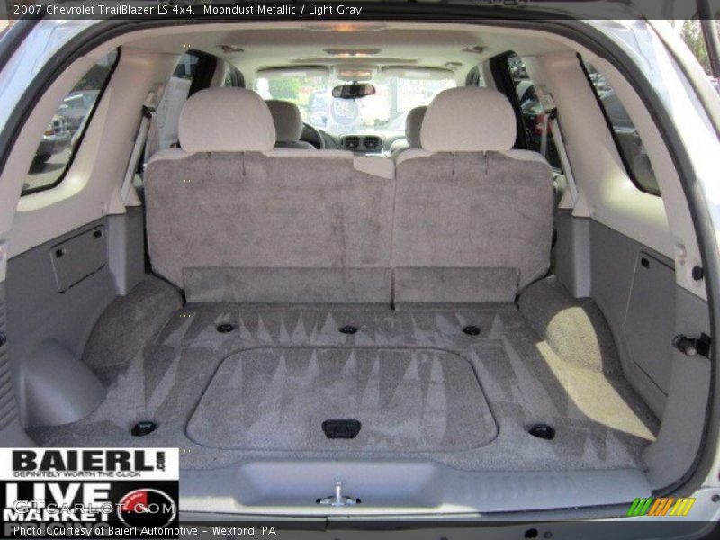 Moondust Metallic / Light Gray 2007 Chevrolet TrailBlazer LS 4x4