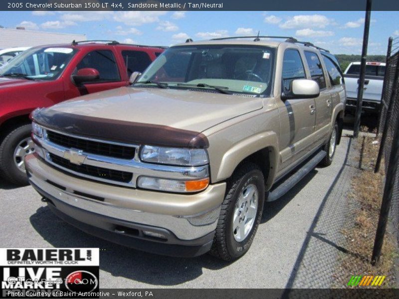 Sandstone Metallic / Tan/Neutral 2005 Chevrolet Suburban 1500 LT 4x4