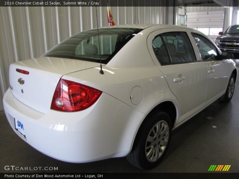 Summit White / Gray 2010 Chevrolet Cobalt LS Sedan