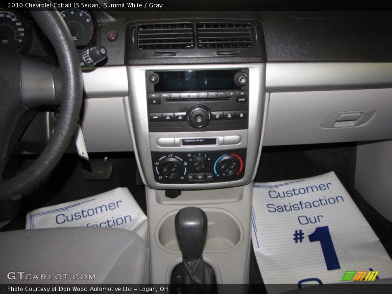 Summit White / Gray 2010 Chevrolet Cobalt LS Sedan
