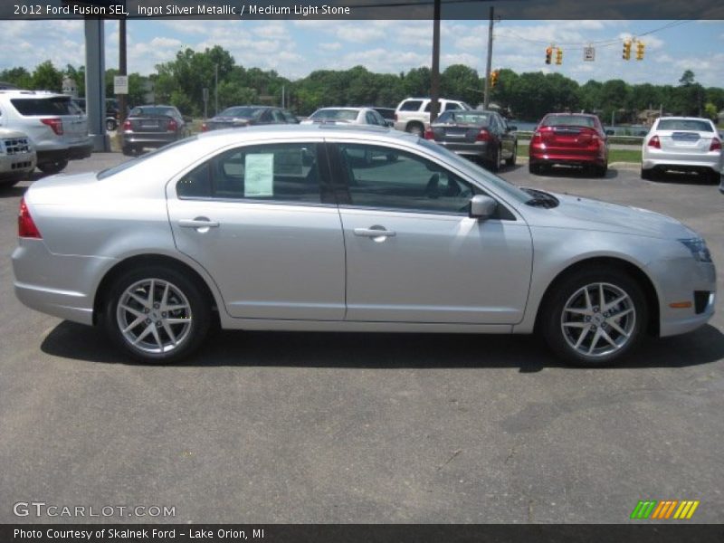 2012 Fusion SEL Ingot Silver Metallic