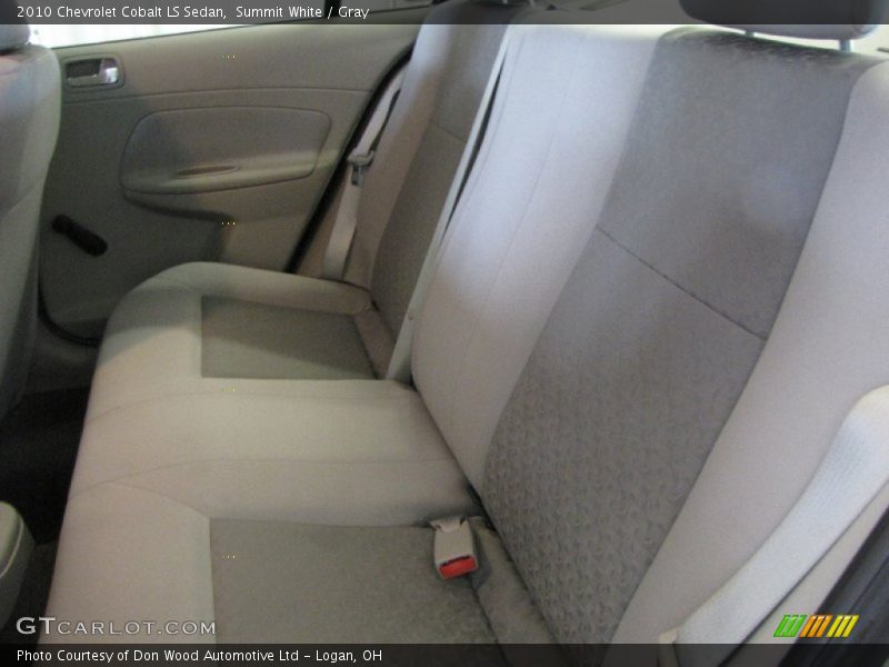 Summit White / Gray 2010 Chevrolet Cobalt LS Sedan