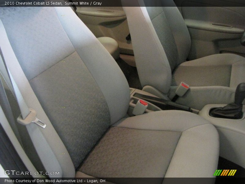 Summit White / Gray 2010 Chevrolet Cobalt LS Sedan