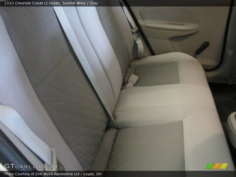 Summit White / Gray 2010 Chevrolet Cobalt LS Sedan
