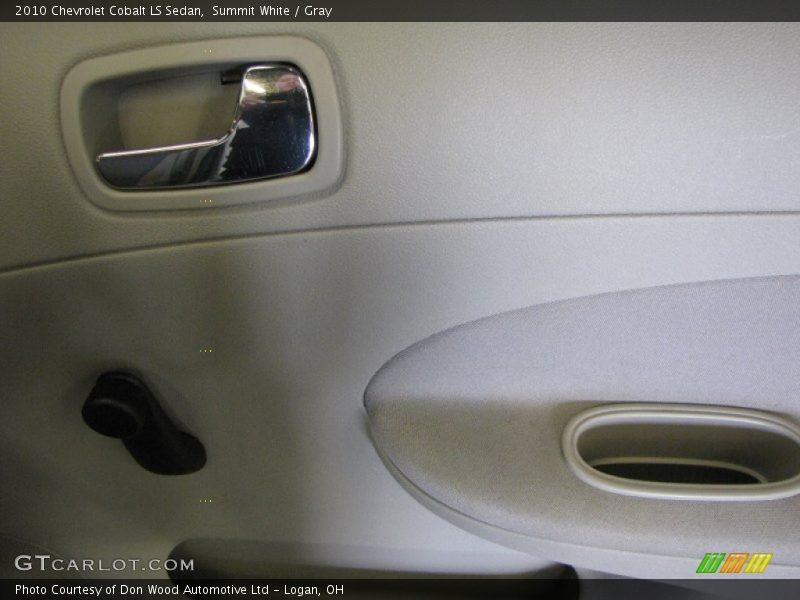 Summit White / Gray 2010 Chevrolet Cobalt LS Sedan
