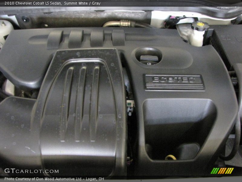 Summit White / Gray 2010 Chevrolet Cobalt LS Sedan