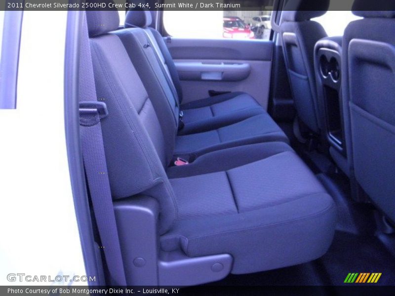 Summit White / Dark Titanium 2011 Chevrolet Silverado 2500HD Crew Cab 4x4