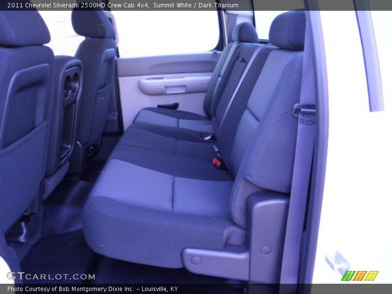 Summit White / Dark Titanium 2011 Chevrolet Silverado 2500HD Crew Cab 4x4