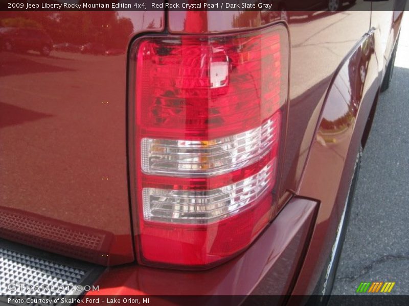 Red Rock Crystal Pearl / Dark Slate Gray 2009 Jeep Liberty Rocky Mountain Edition 4x4