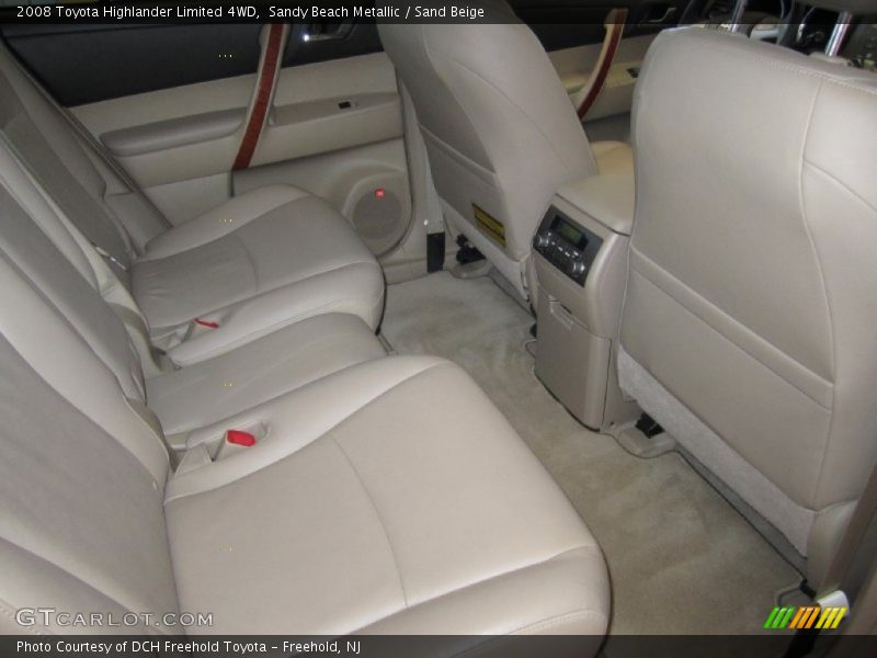 Sandy Beach Metallic / Sand Beige 2008 Toyota Highlander Limited 4WD