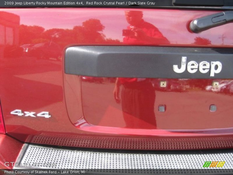 Red Rock Crystal Pearl / Dark Slate Gray 2009 Jeep Liberty Rocky Mountain Edition 4x4