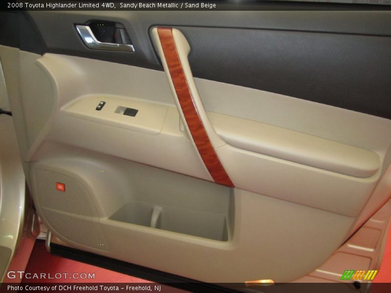 Sandy Beach Metallic / Sand Beige 2008 Toyota Highlander Limited 4WD